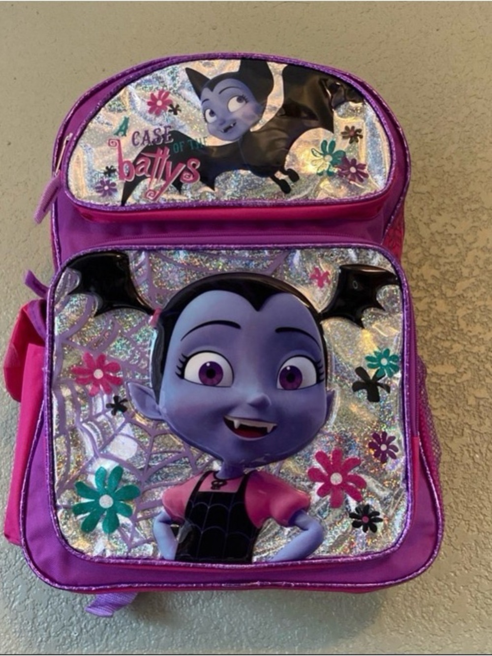 Disney Junior Vampirina 16” Large Reinforced Backpack For School